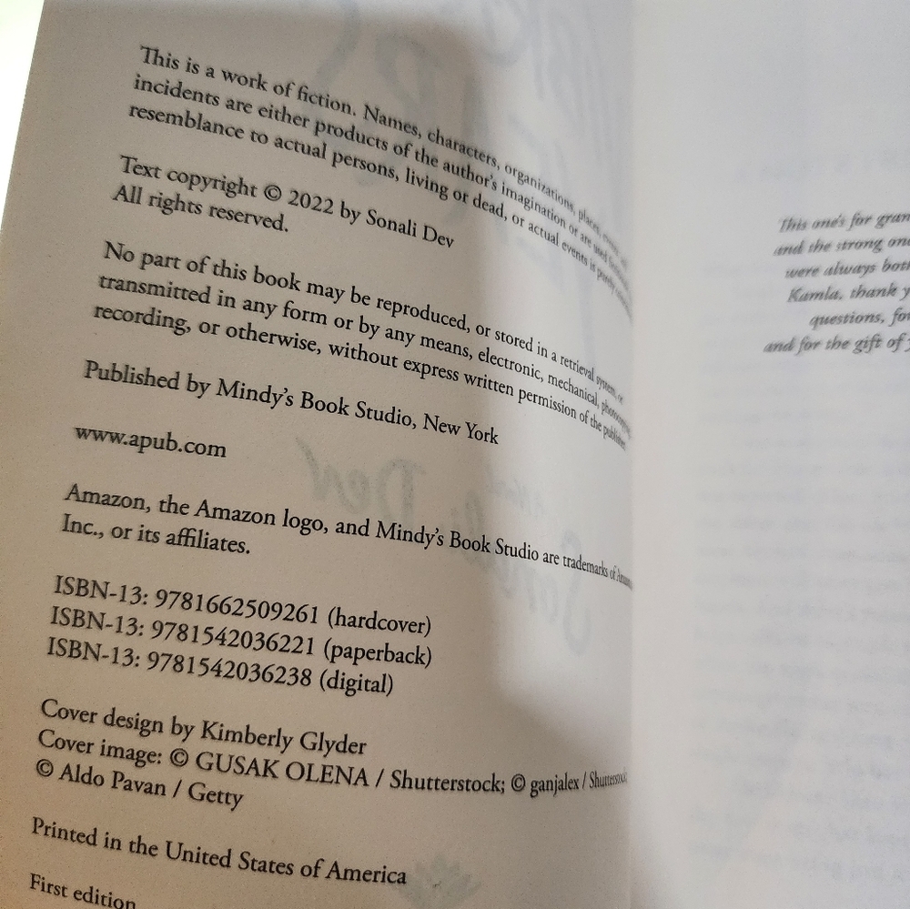 Sonali Dev The Vibrant Years Paperback - Picture 4 of 5